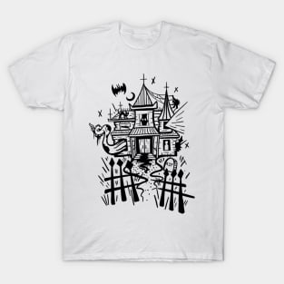 Haunted house T-Shirt